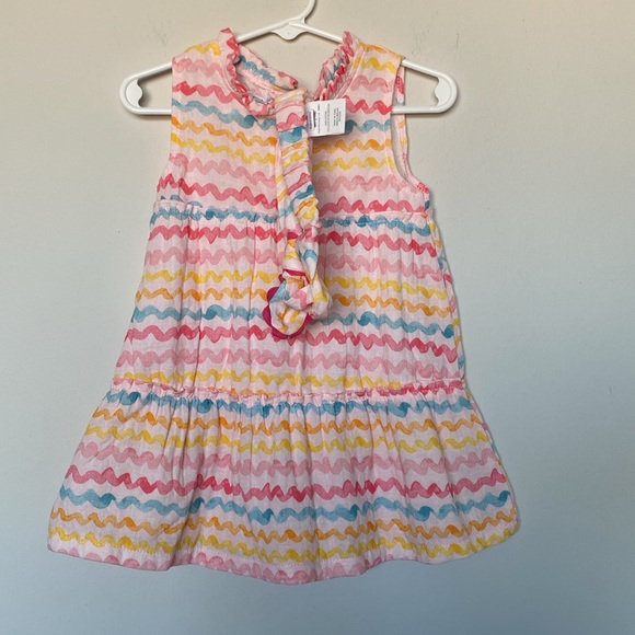 Mud pie Rainbow  Dress and Headband Set NWT - Picture 2 of 6